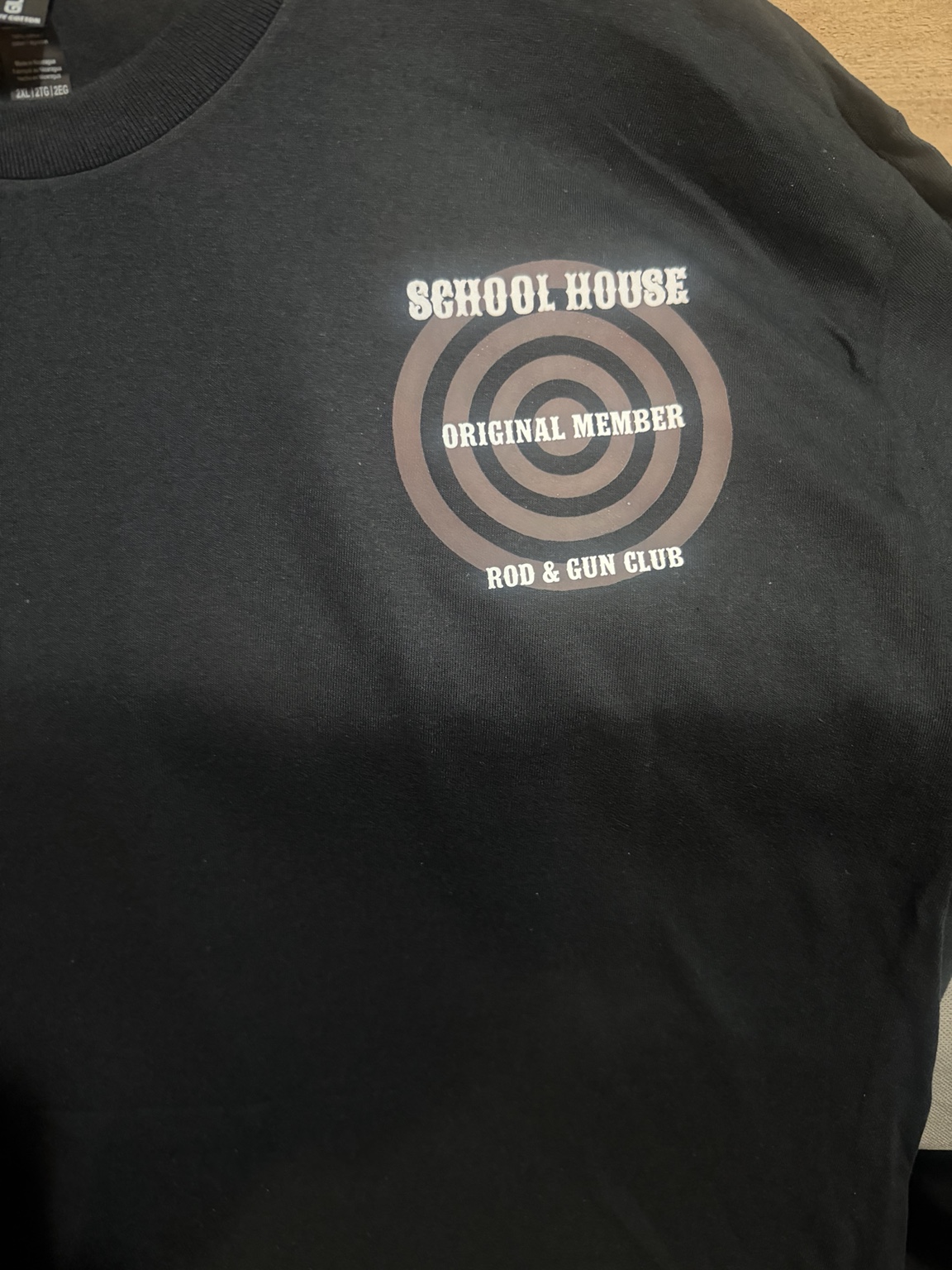 Custom club shirt front