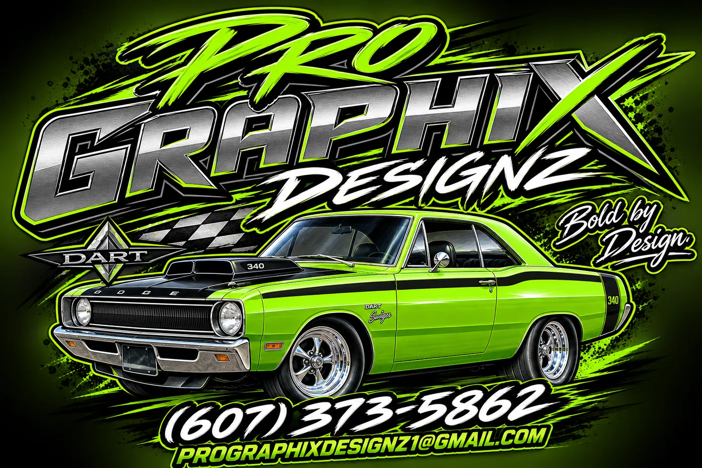 Racing Graphic by Pro Graphix Designz